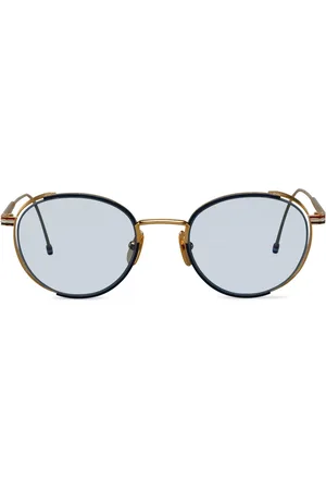 Thom Browne Sonnenbrille mit rundem Gestell