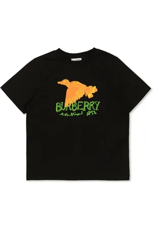 Burberry T-Shirt mit grafischem Stempel