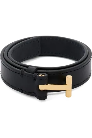 Tom Ford Lederarmband mit T-Scharnier