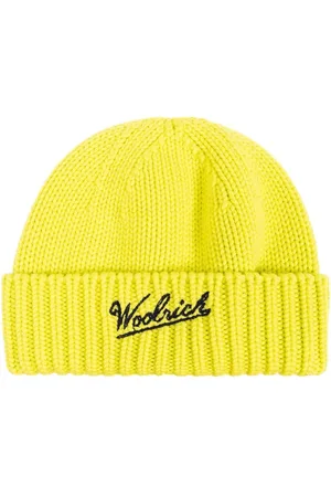 Woolrich Mütze mit Intarsien-Logo