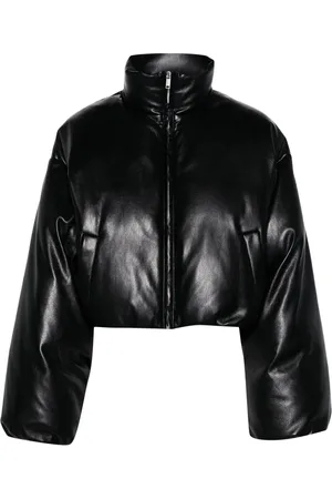 Nanushka Gefütterte Cropped-Jacke