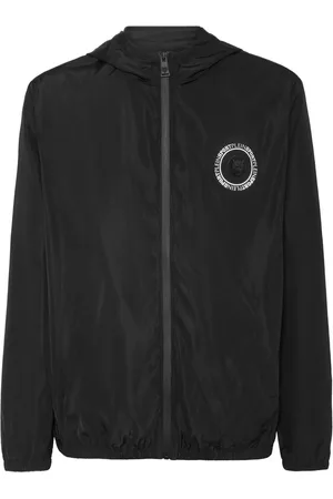 Philipp Plein Carbon Tiger Windbreaker
