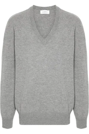 LANEUS Pullover mit meliertem Effekt