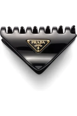 Prada Haarspange mit Logo-Applikation