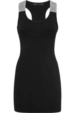Philipp Plein Minikleid mit Kristallen