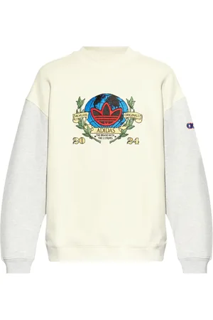 adidas Sweatshirt mit Logo-Stickerei