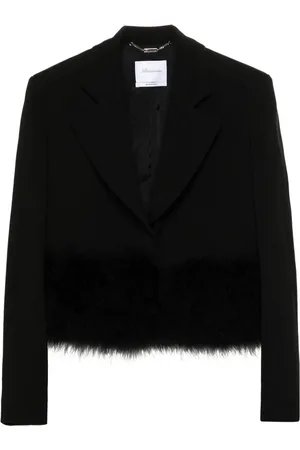 BLUMARINE Blazer mit Federn