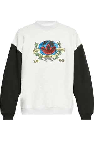 adidas Sweatshirt mit Logo-Stickerei