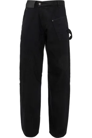 J.W.Anderson Weite Jeans mit Logo-Stickerei