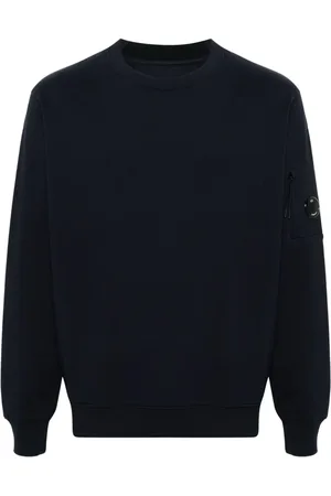 C.P. Company Sweatshirt mit Linsen-Detail