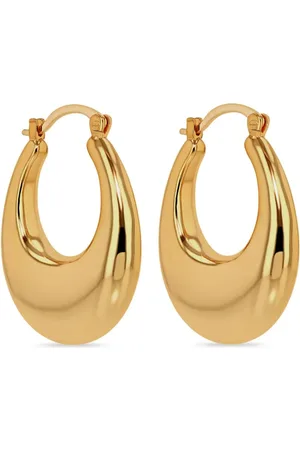 ANINE BING 14kt Gradual Gelbgoldcreolen