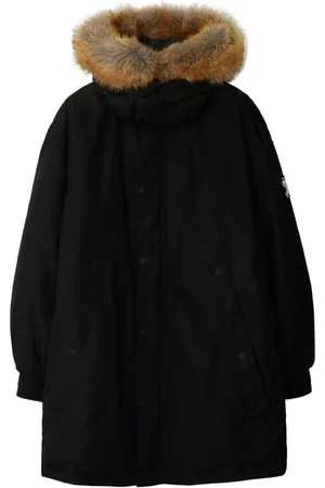 Burberry Kapuzenparka mit Faux Fur