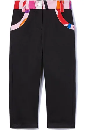 PUCCI Junior Hose mit Marmo-Print