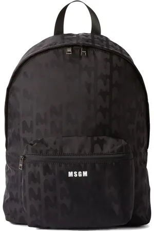 Msgm Rucksack mit Logo-Print
