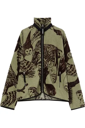 Jil Sander Sweatshirtjacke mit Jacquardmuster