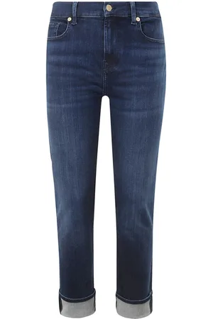 7 for all Mankind Klassische Cropped-Jeans