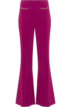 Twin-Set Hose mit Oval T-Kette