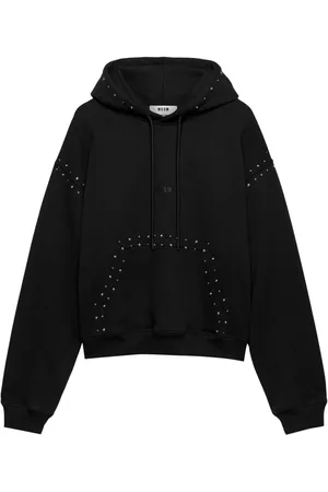 Msgm Hoodie mit Logo-Stickerei