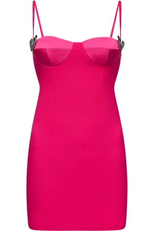 AREA Minikleid mit Herzmotiv