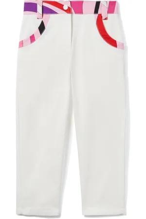 PUCCI Junior Hose mit Marmo-Print