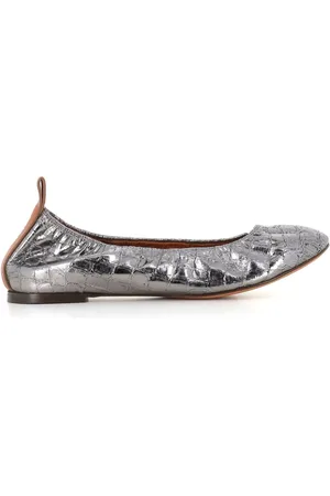 Lanvin Ballerinas im Metallic-Look