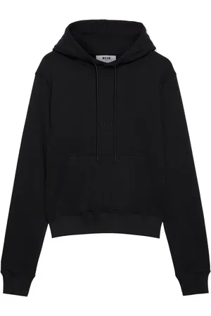 Msgm Hoodie mit Logo-Stickerei