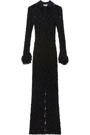 Msgm Maxikleid aus Blumenspitze