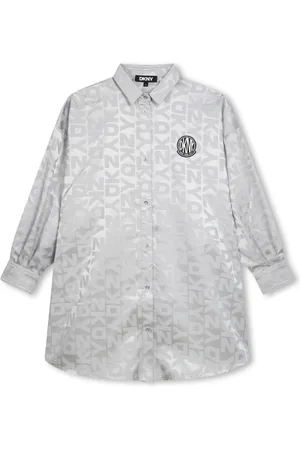 DKNY Kleid aus Monogramm-Jacquard