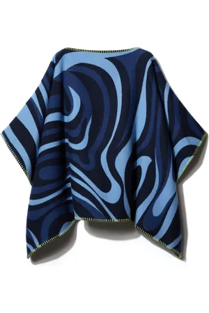 PUCCI Junior Cape mit Marmo-Jacquard