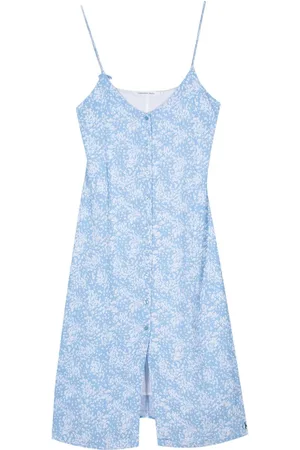 Calvin Klein Midikleid mit Blumen-Print