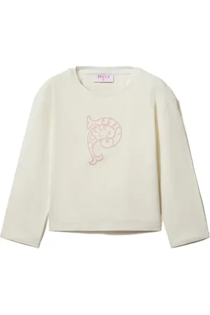 PUCCI Junior T-Shirt mit Logo-Print