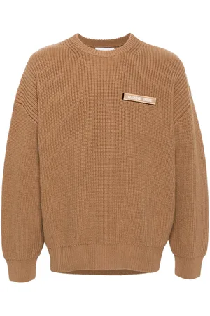 Marine Serre Pullover aus Merinowolle