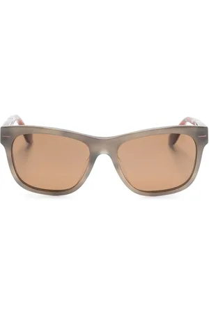 Brunello Cucinelli Sonnenbrille mit Logo-Gravur