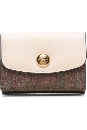 Etro Portemonnaie aus Paisley-Jacquard