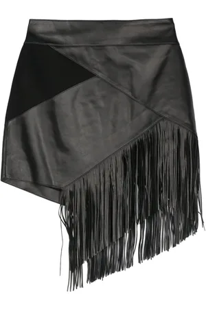 Roberto Cavalli Minirock mit Fransen