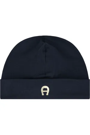 Aigner Beanie mit Logo-Print