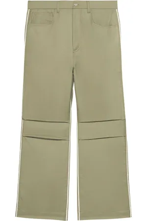 1989 STUDIO Weite Hose mit Seitenstreifen