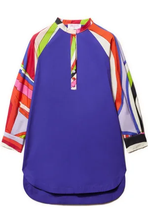 PUCCI Junior Kleid mit Iride-Print