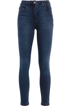 Patrizia Pepe Jeans mit Logo-Schild
