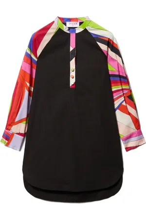 PUCCI Junior Kleid mit Iride-Print