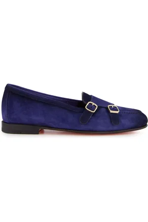 santoni Mokassins mit Doppelschnalle
