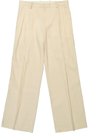 Helmut Lang Gerade Hose mit Bügelfalten