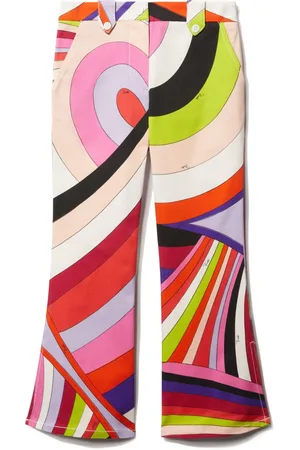 PUCCI Junior Hose mit Iride-Print