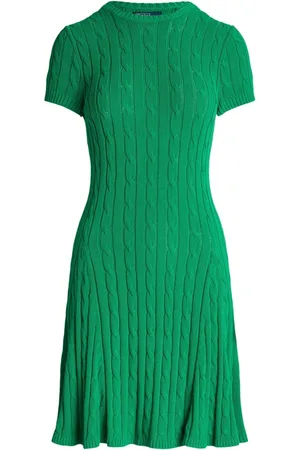 Ralph Lauren Kleid mit Zopfmuster