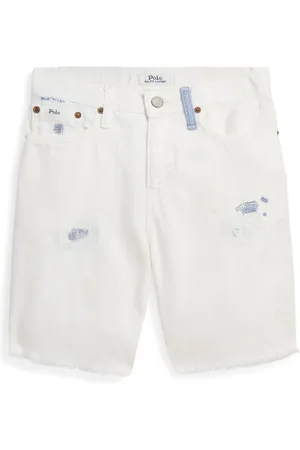 Ralph Lauren Jeans-Shorts mit Distressed-Detail