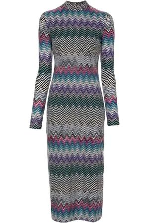 Missoni Minikleid mit Zickzackmuster