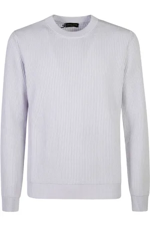 Roberto Collina Gerippter Strickpullover