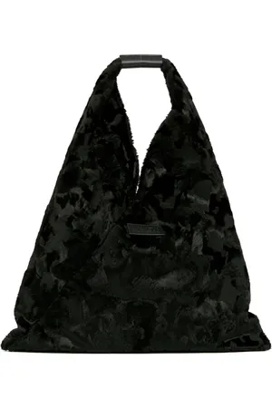 Maison Margiela Classic Japanese Shopper aus Faux-Fur