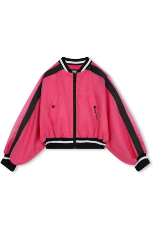Karl Lagerfeld Gestreifte Bomberjacke