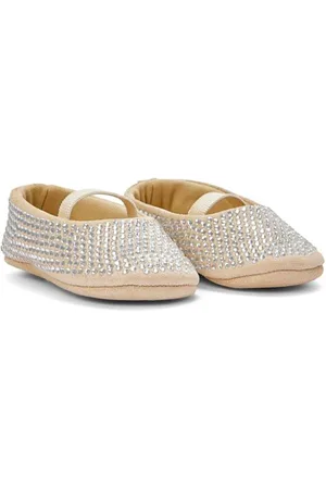 Babywalker Ballerinas mit Kristallverzierung